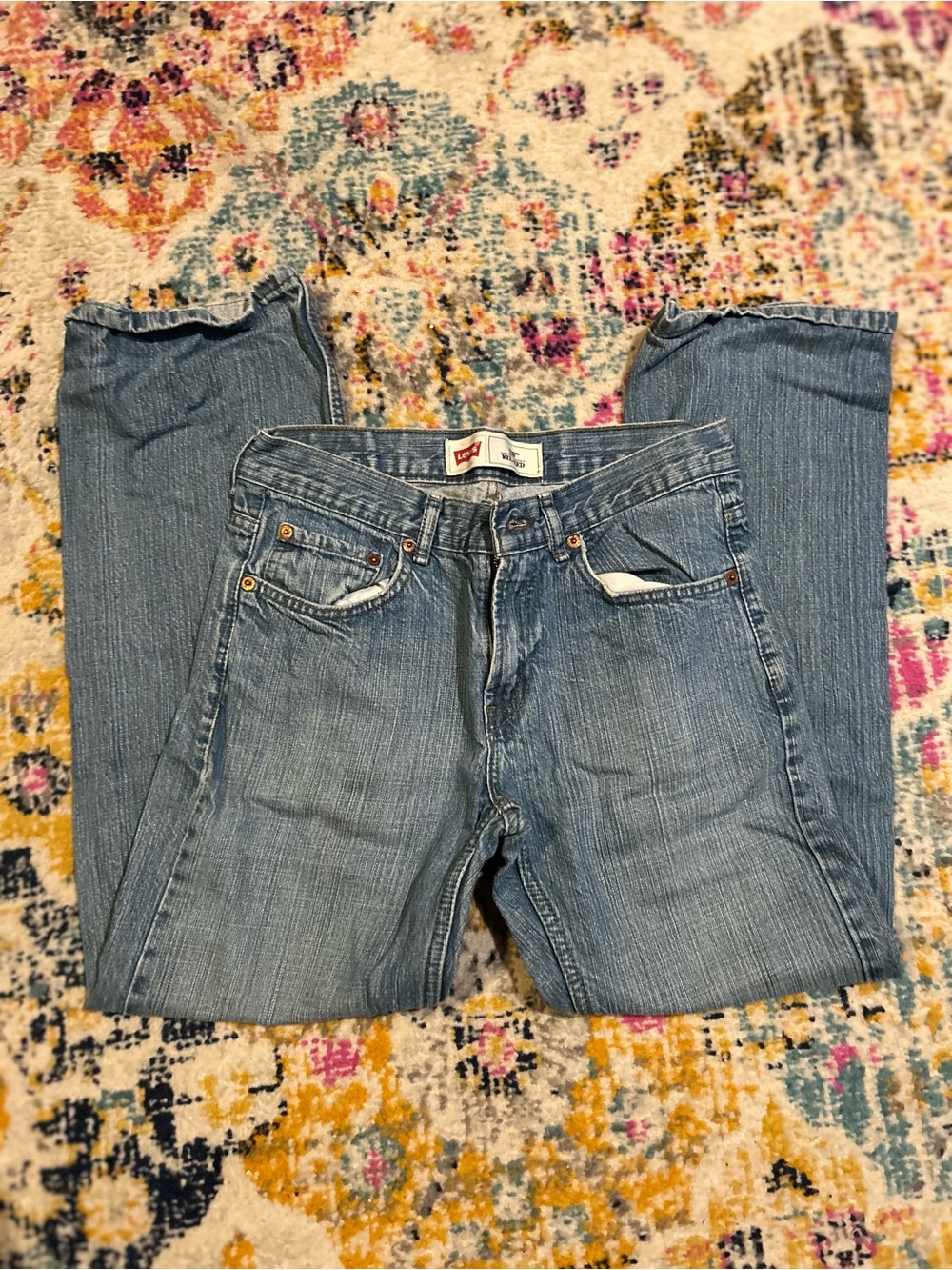 Levi's Men's Light Wash Straight Jeans